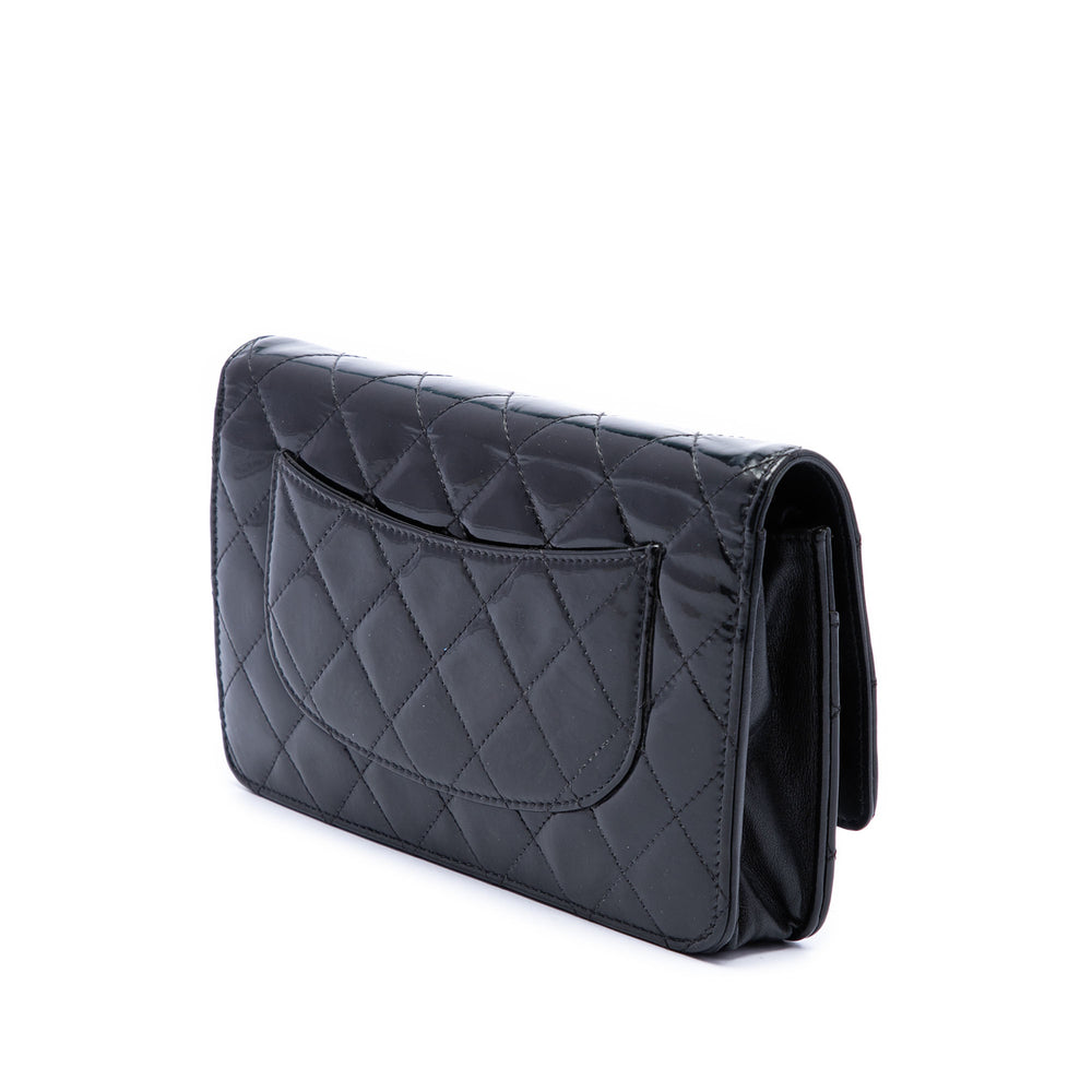 Chanel CC Matelassé Wallet on Chain Noir – vue 2 – GABY PARIS