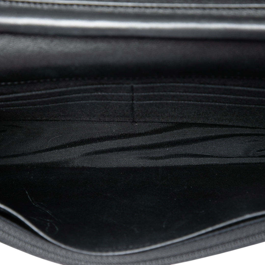 Chanel CC Matelassé Wallet on Chain Noir – vue 4 – GABY PARIS