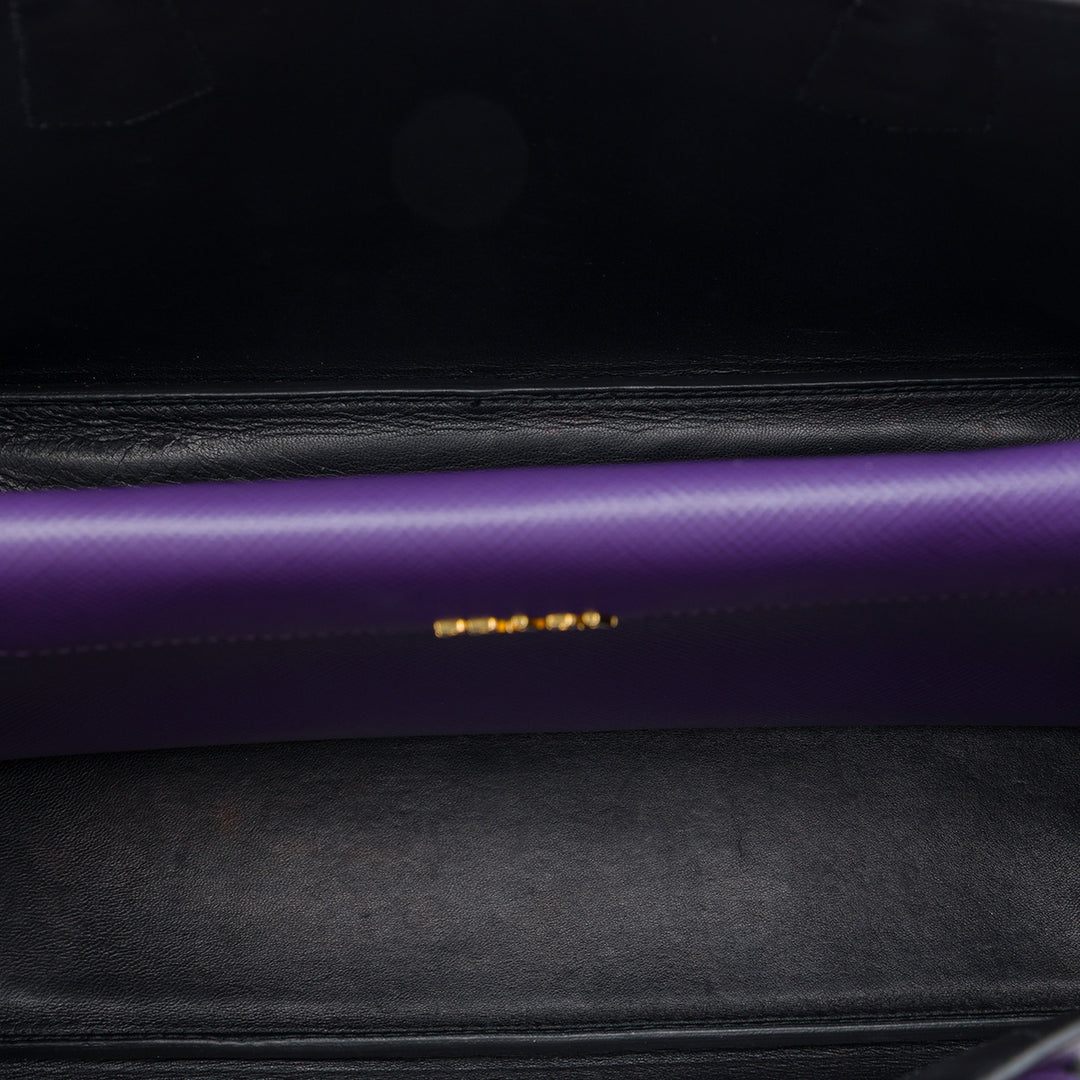 Prada Double Sac Moyen Cuir Saffiano