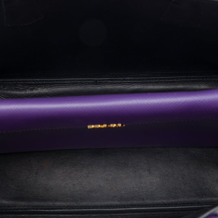 Prada Double Sac Moyen Cuir Saffiano