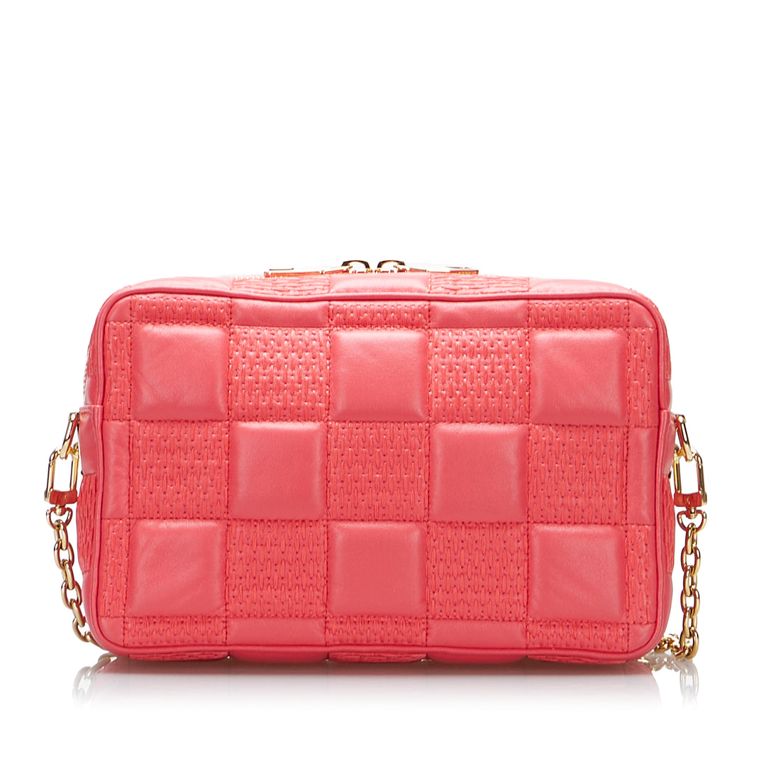 Damier Troca PM Pink - Gaby Paris