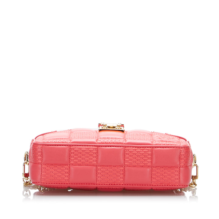 Damier Troca PM Pink - Gaby Paris