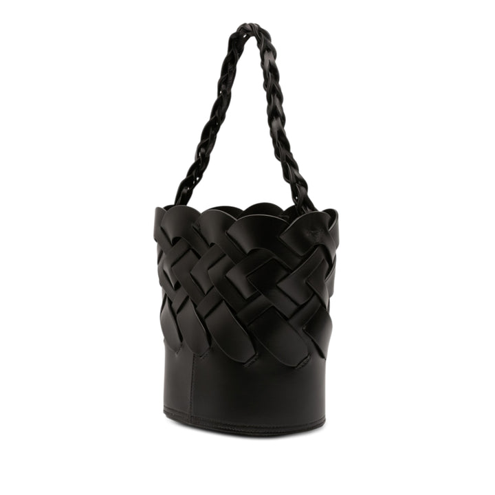 Prada Vitello Intreccio Tress Bucket Sac