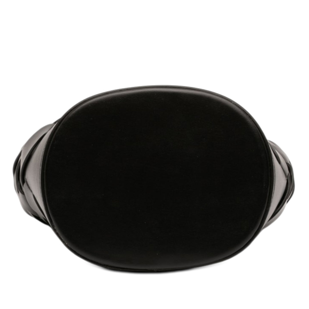 Prada Vitello Intreccio Tress Bucket Sac