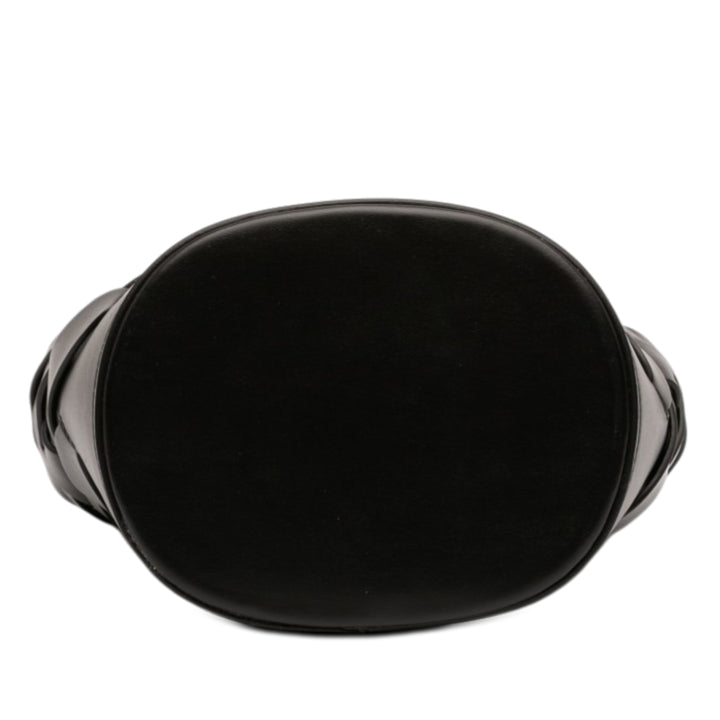 Prada Vitello Intreccio Tress Bucket Sac