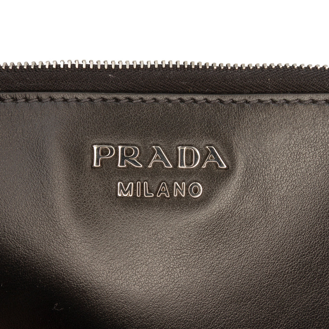 Prada Vitello Intreccio Tress Bucket Sac