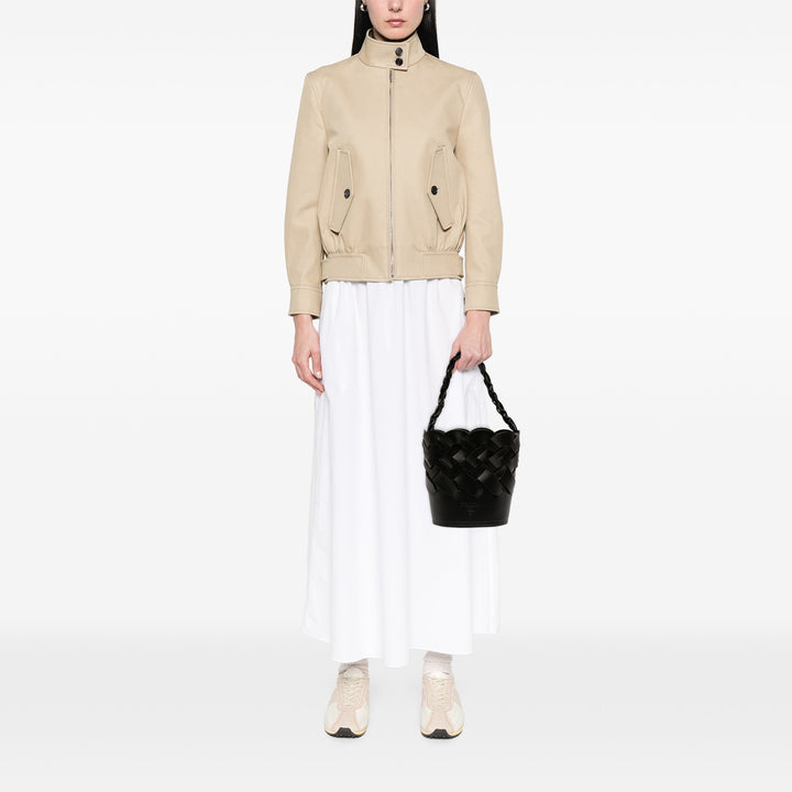 Prada Vitello Intreccio Tress Bucket Sac