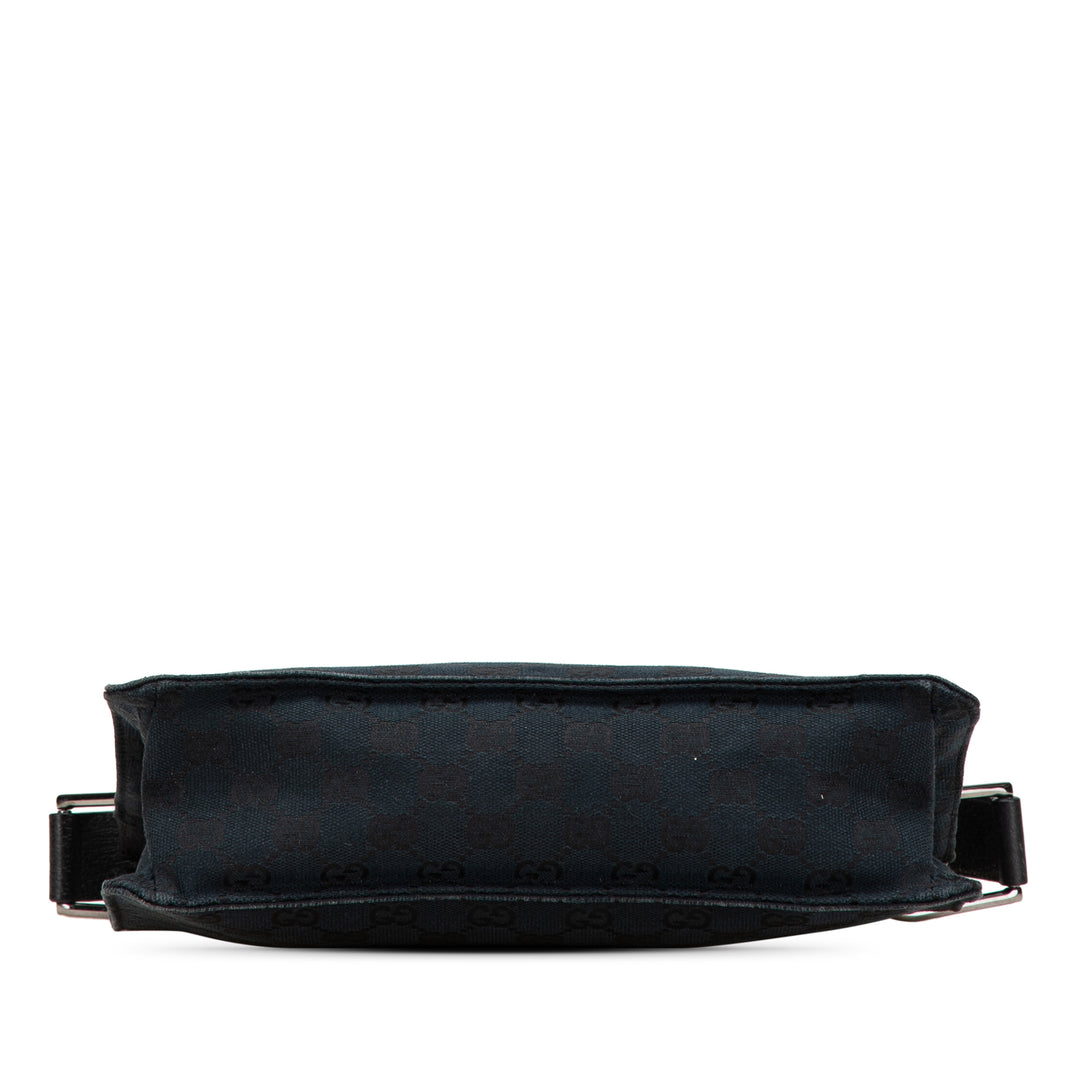 Gucci GG Toile Eclipse Sac porté croisé Bleu