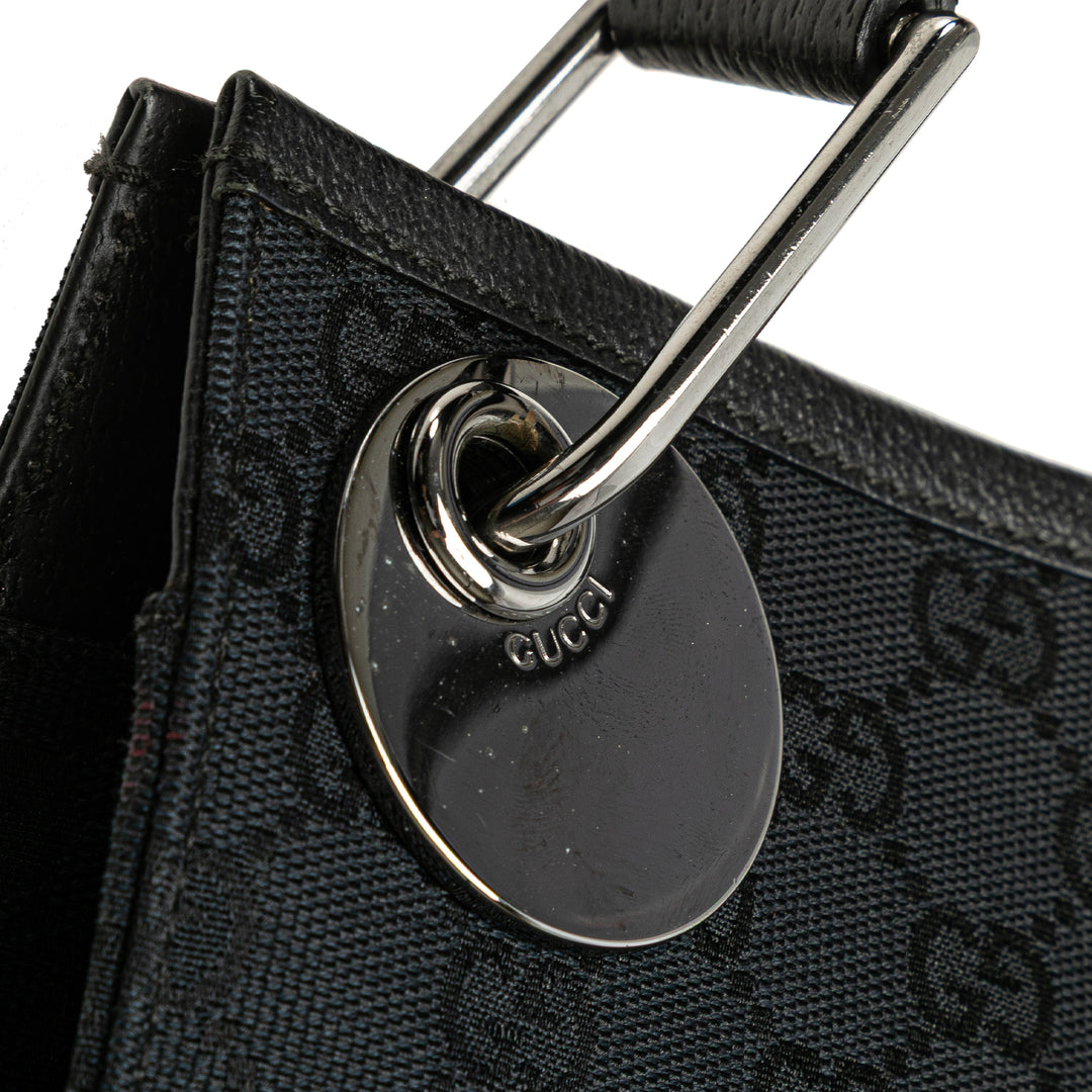 Gucci GG Toile Eclipse Sac porté croisé Bleu
