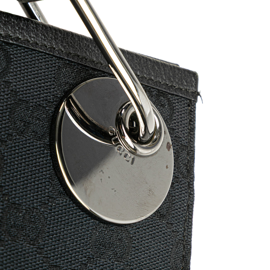 Gucci GG Toile Eclipse Sac porté croisé Bleu