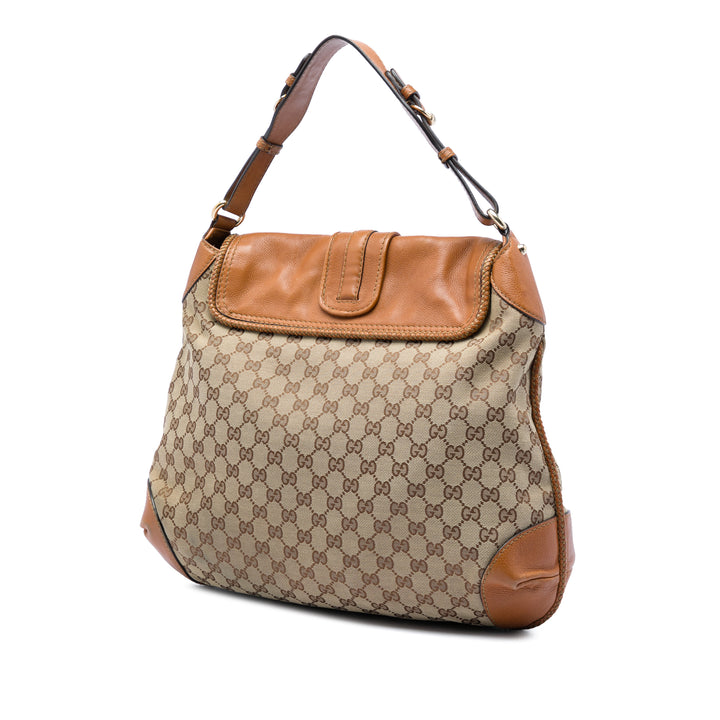Gucci Sac porté épaule GG Marrakech Beige – vue 2 – GABY PARIS