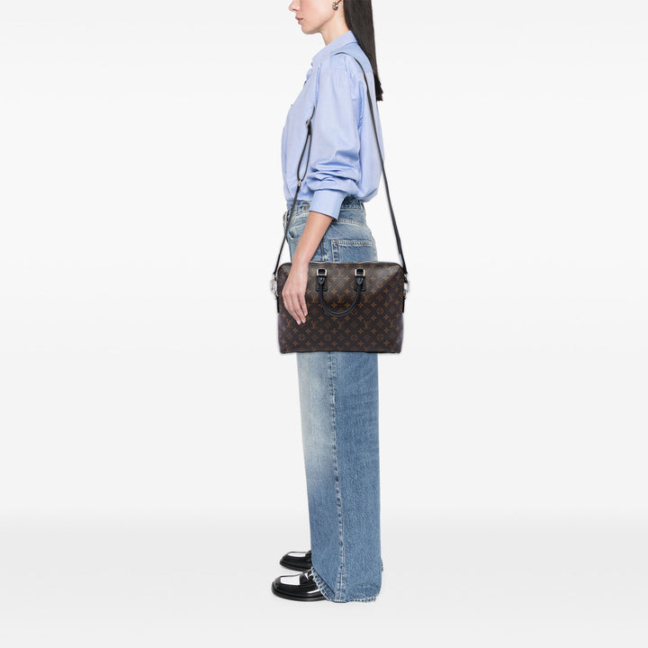 Louis Vuitton Monogram Macassar Porte Documents Jour