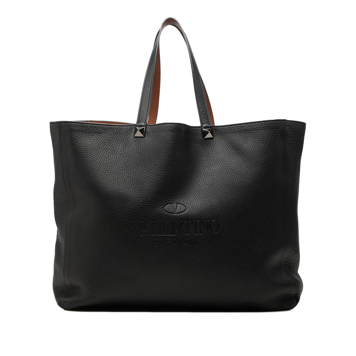Valentino Cabas Rockstud Réversible Identity Noir – vue principale – GABY PARIS