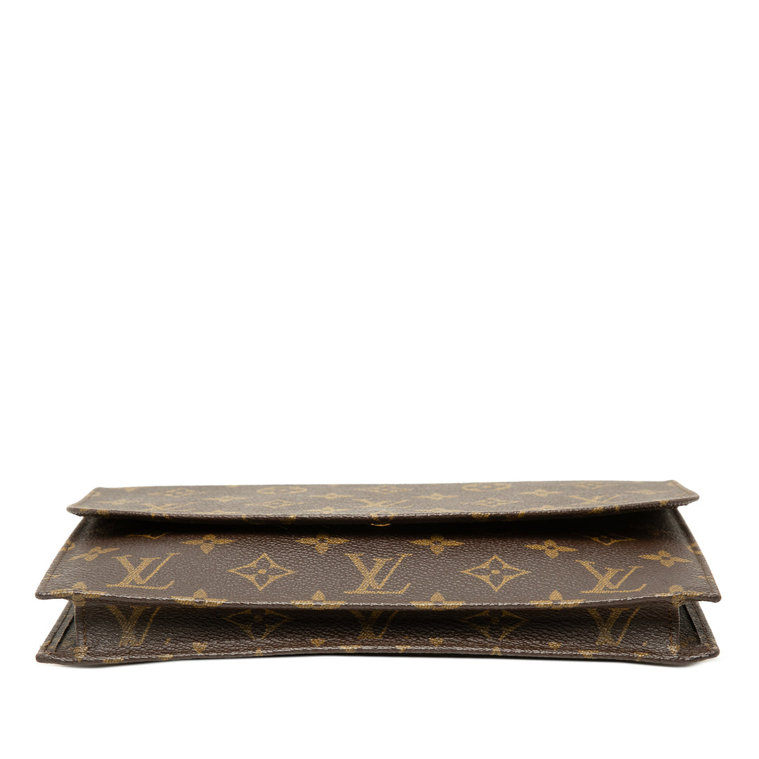 Louis Vuitton Pochette Rabat 23 Monogram Marron – vue 3 – GABY PARIS