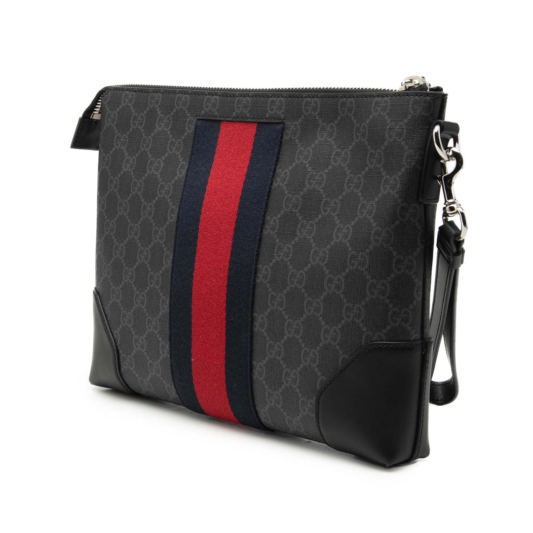 Gucci GG Supreme Web Pochette