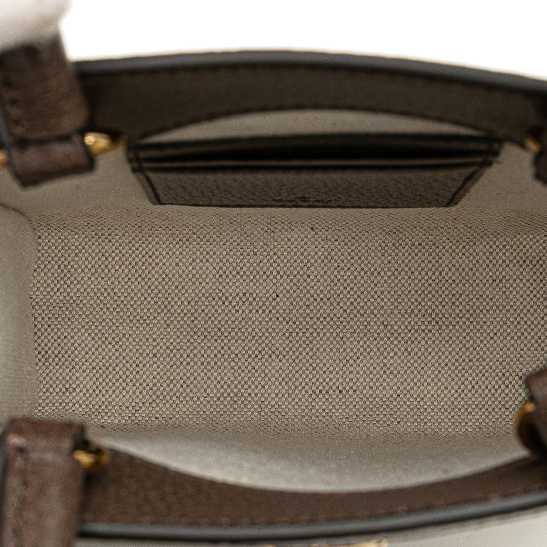 Mini GG Supreme Ophidia Web Satchel Brown - Gaby Paris