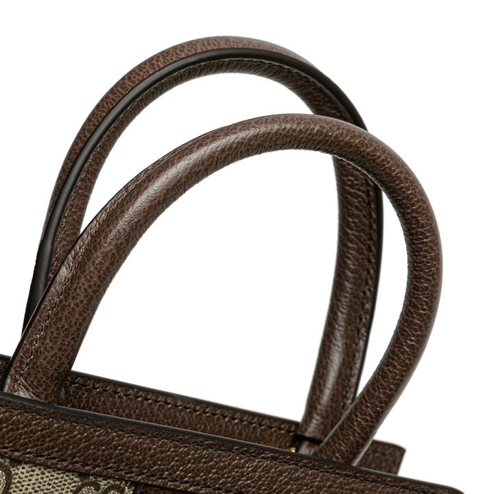Mini GG Supreme Ophidia Web Satchel Brown - Gaby Paris