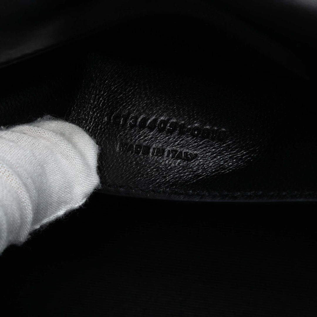 Saint Laurent Medium Cuir Monogram Kate Jewel Stud Sac porté croisé