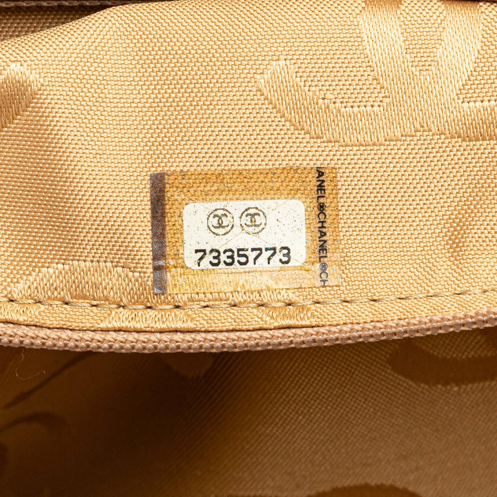 CC Square Quilted Patent Tote Brown - Gaby Paris