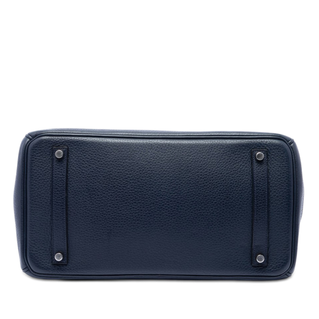 Birkin Retourne 35 Togo Bleu