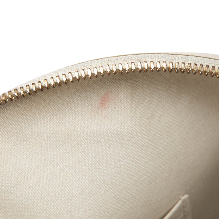 Louis Vuitton Alma GM Cuir verni Monogram Beige