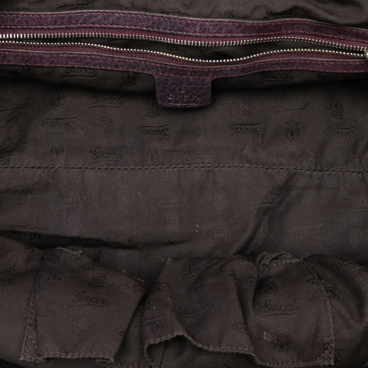 Gucci Medium GG Toile Bamboo Bar Cabas