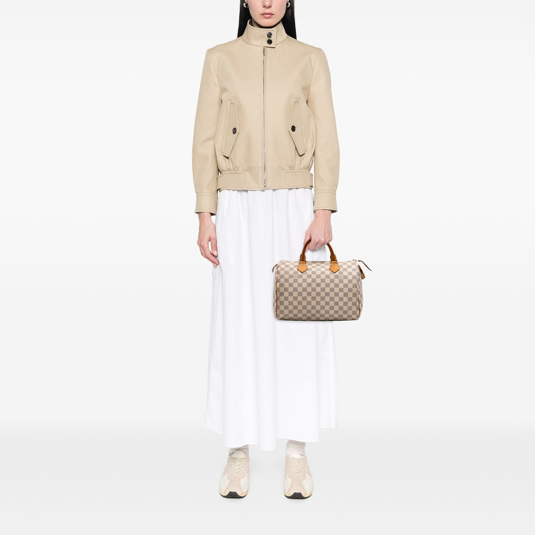 Louis Vuitton Damier Azur Speedy 30 Blanc – GABY PARIS Authentique