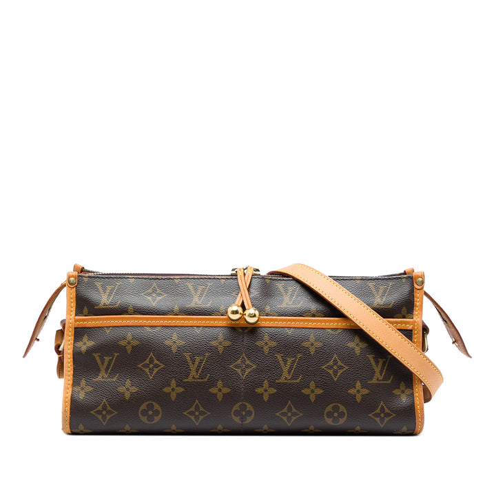 Louis Vuitton Popincourt Long Monogram Marron – vue principale – GABY PARIS