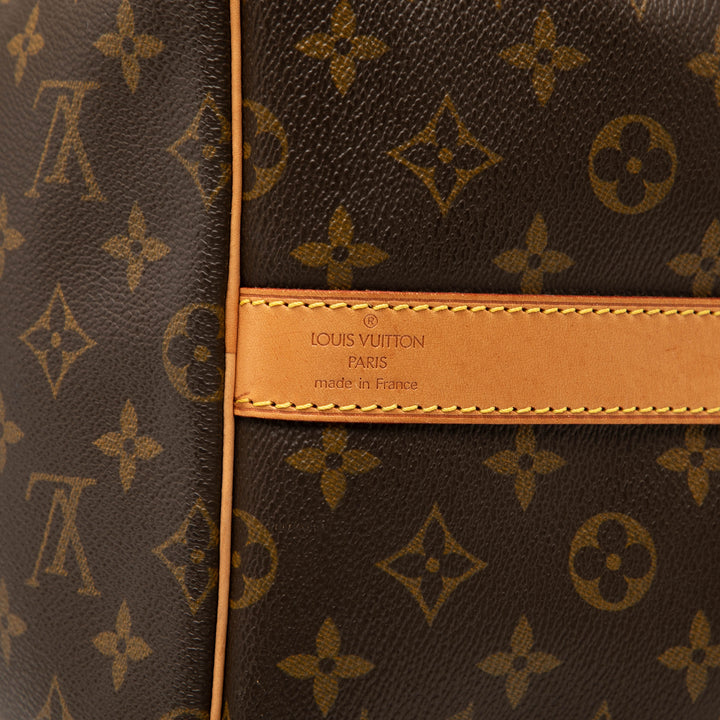 Louis Vuitton Keepall Bandouliere 55 Monogram Marron – vue 5 – GABY PARIS