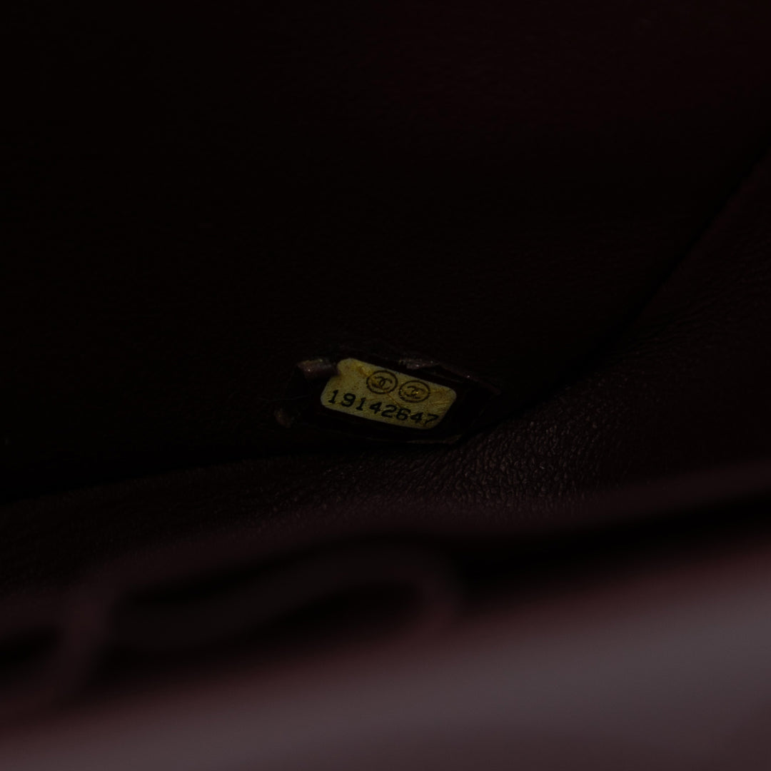 Chanel Jumbo Classic Cuir d’agneau Double rabat Noir