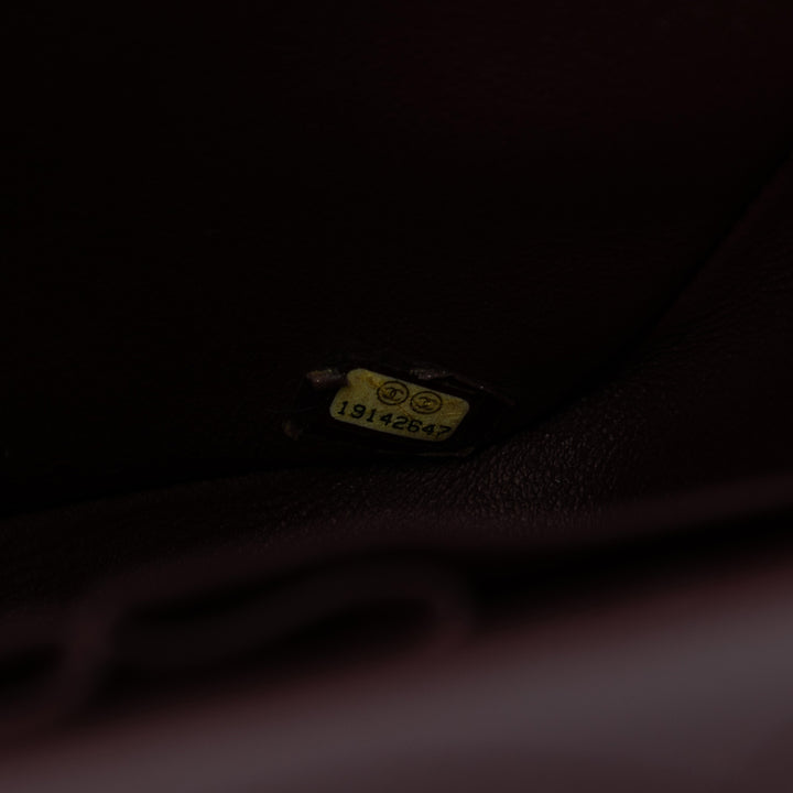 Chanel Jumbo Classic Cuir d’agneau Double rabat Noir