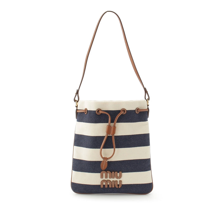 Rayé Logo Sac à cordon Bleu
