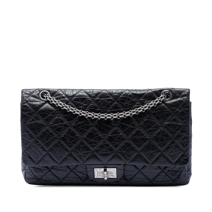 Chanel Matelassé vieilli Cuir de veau Reissue 2.55 Double rabat 227