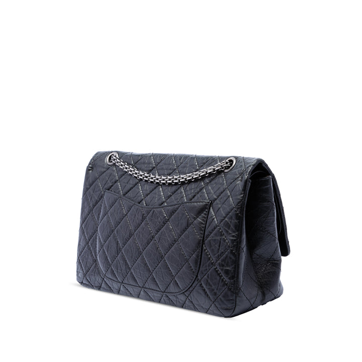 Chanel Matelassé vieilli Cuir de veau Reissue 2.55 Double rabat 227