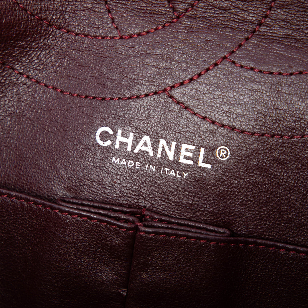 Chanel Matelassé vieilli Cuir de veau Reissue 2.55 Double rabat 227