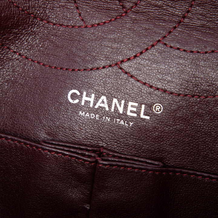 Chanel Matelassé vieilli Cuir de veau Reissue 2.55 Double rabat 227