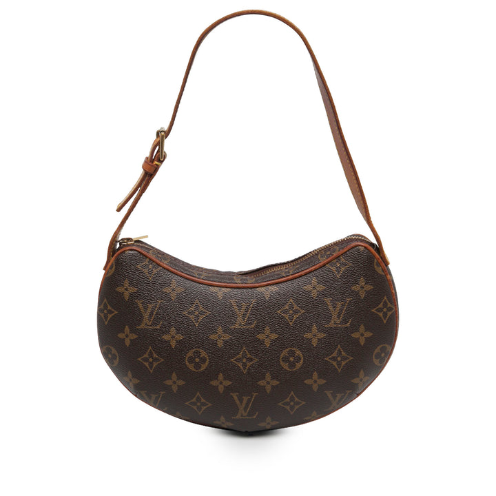 Louis Vuitton Croissant PM Monogram Marron – vue principale – GABY PARIS