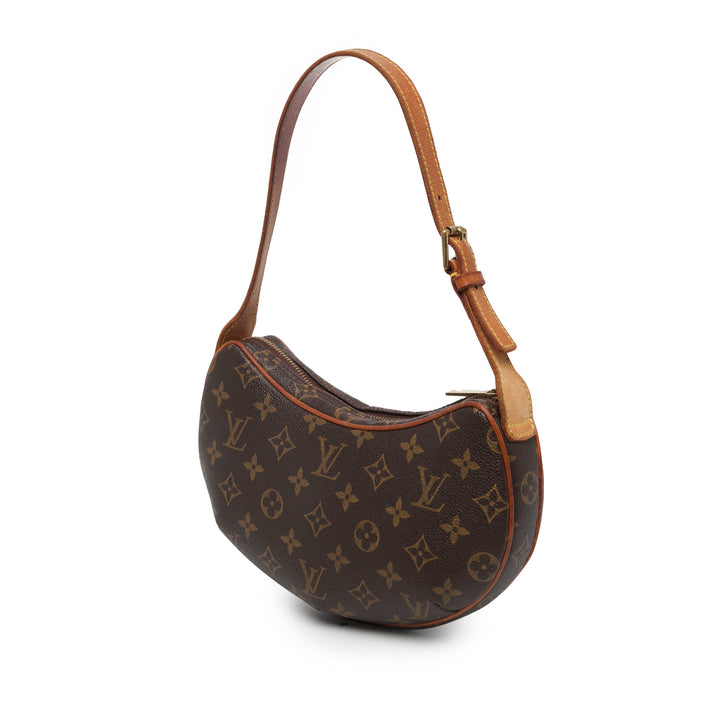 Louis Vuitton Croissant PM Monogram Marron – vue 2 – GABY PARIS