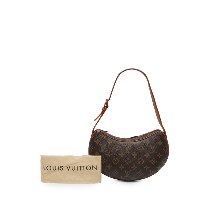 Louis Vuitton Croissant PM Monogram Marron – vue 6 – GABY PARIS