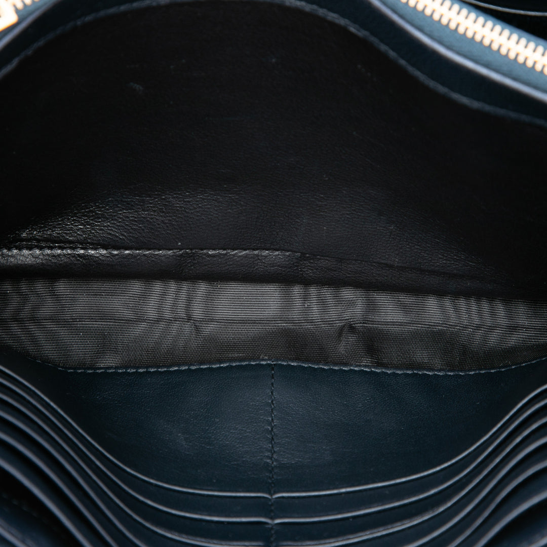 Saint Laurent Kate Chaîne Portefeuille Bleu – vue 4 – GABY PARIS