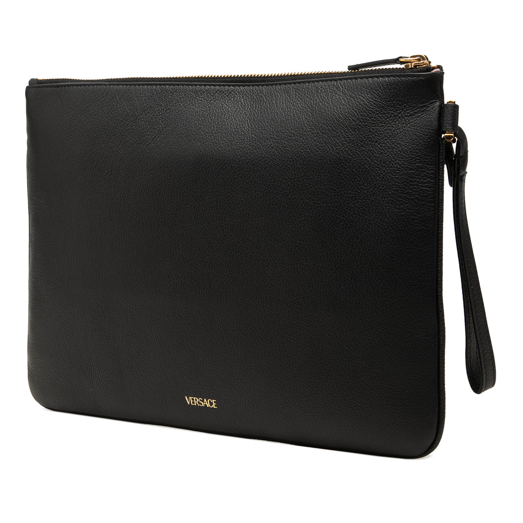 Versace Medusa Wristlet Pochette Noir – vue 2 – GABY PARIS