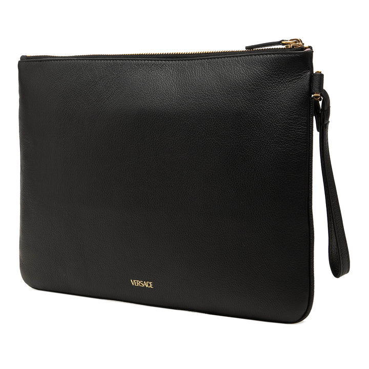 Versace Medusa Wristlet Pochette Noir – vue 2 – GABY PARIS