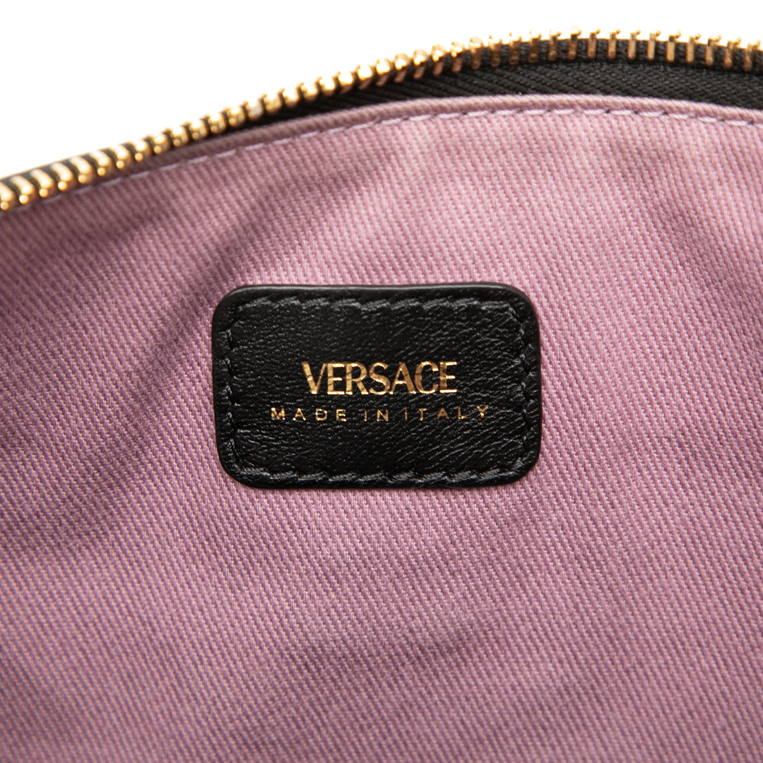 Versace Medusa Wristlet Pochette Noir – vue 5 – GABY PARIS