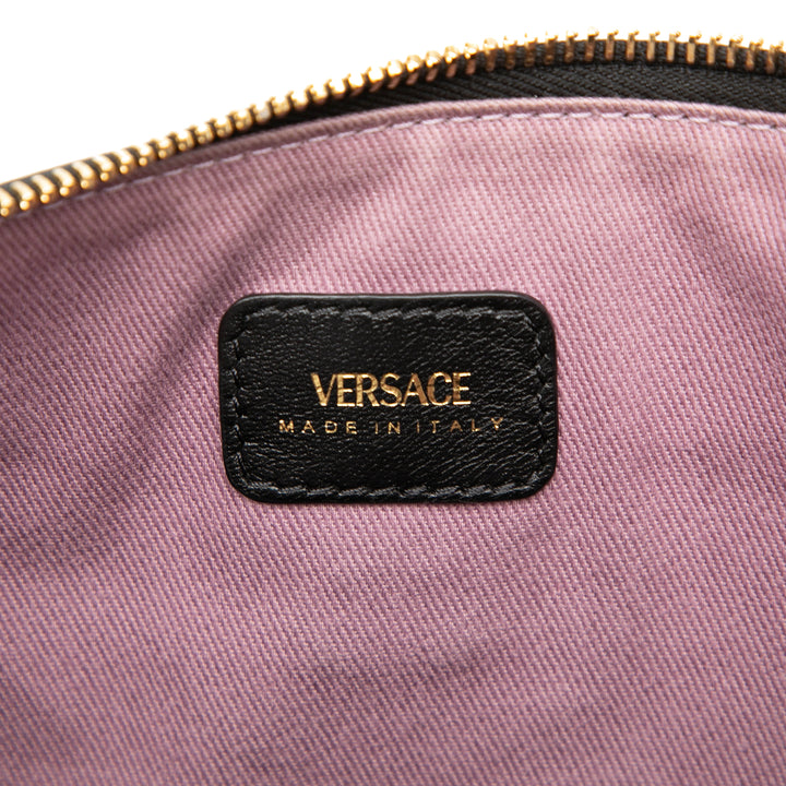 Versace Medusa Wristlet Pochette Noir – vue 5 – GABY PARIS