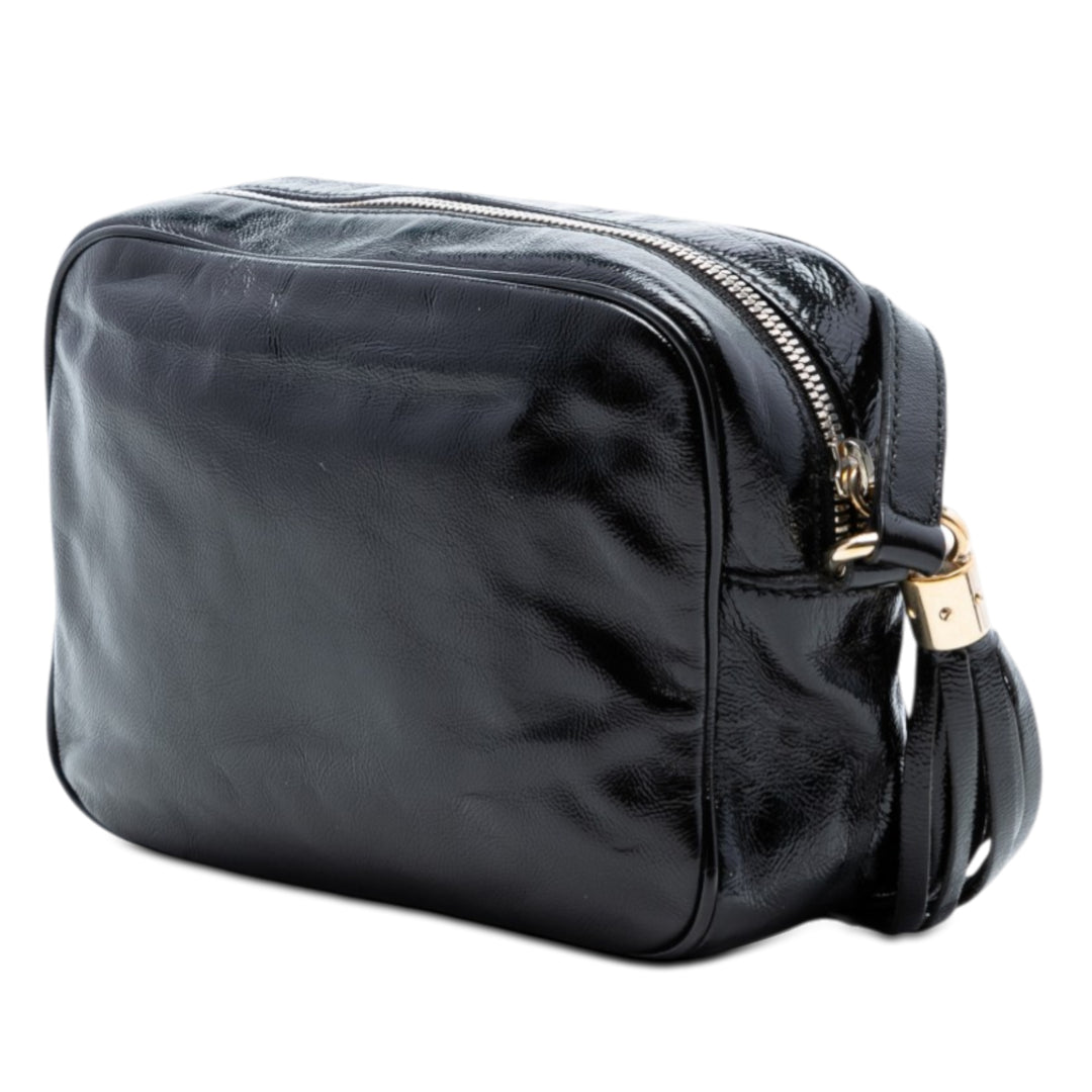 Gucci Cuir verni Soho Disco Sac porté croisé