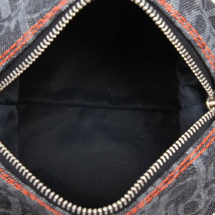 Dior Oblique Jean Flight Cosmetic Pochette