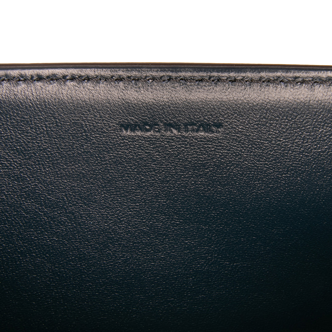 Celine Classique Shiny Cuir de veau Triomphe Crossbody Bleu – GABY PARIS Authentique