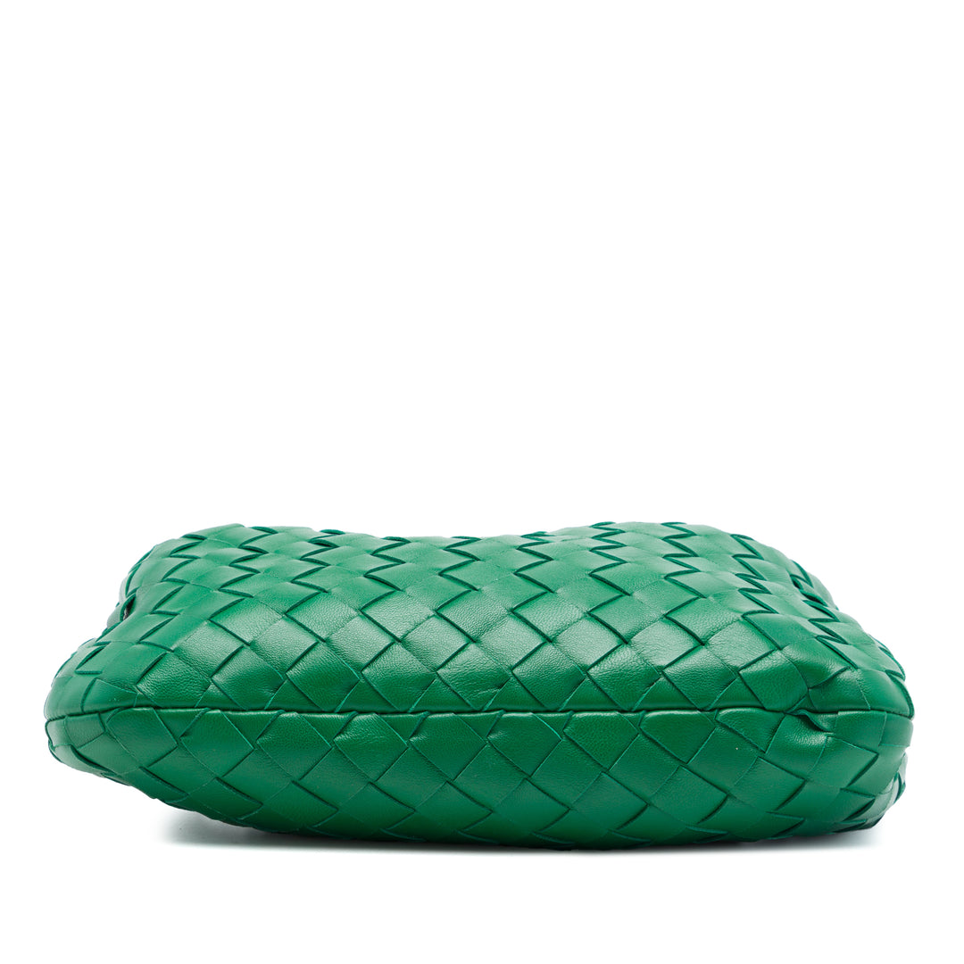 Bottega Veneta Sac porté épaule Intrecciato Jodie nappa Mini Vert – vue 3 – GABY PARIS