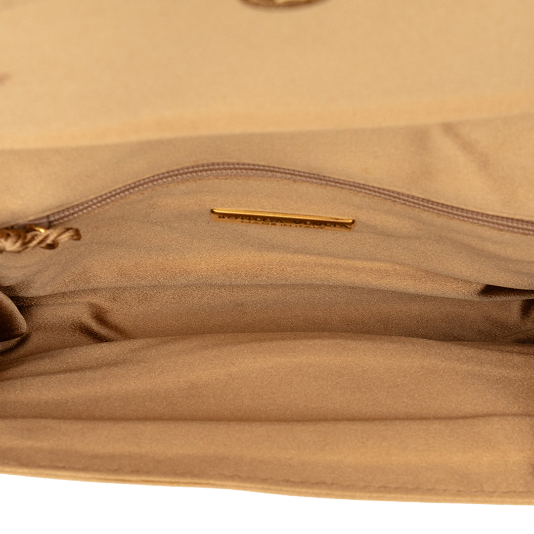 Bottega Veneta Intrecciato à rabat Sac Doré – vue 4 – GABY PARIS