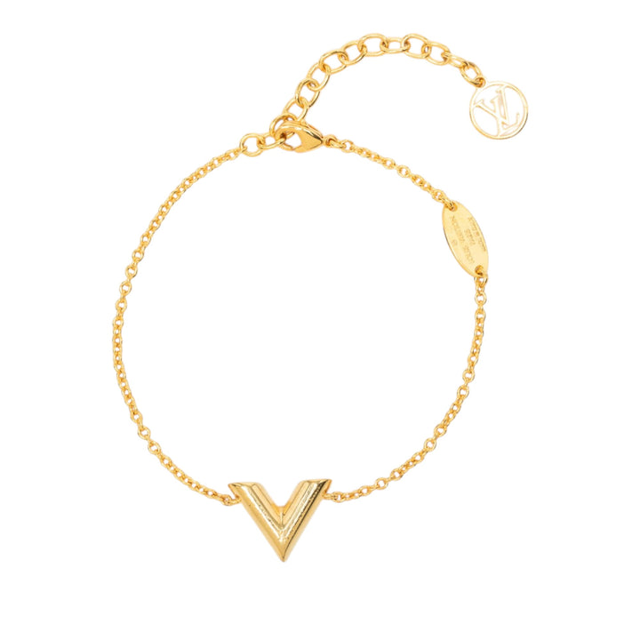 plaqué Essential V Bracelet Doré